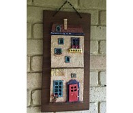 Mounted Clay Wall Hanging