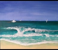 Red Tailed Tropic Bird flying free