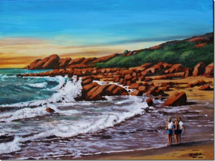  “Castle Rock Beach”