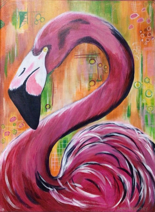   Funky Flamingo