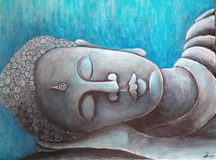 Stone Buddha (Laying Down)